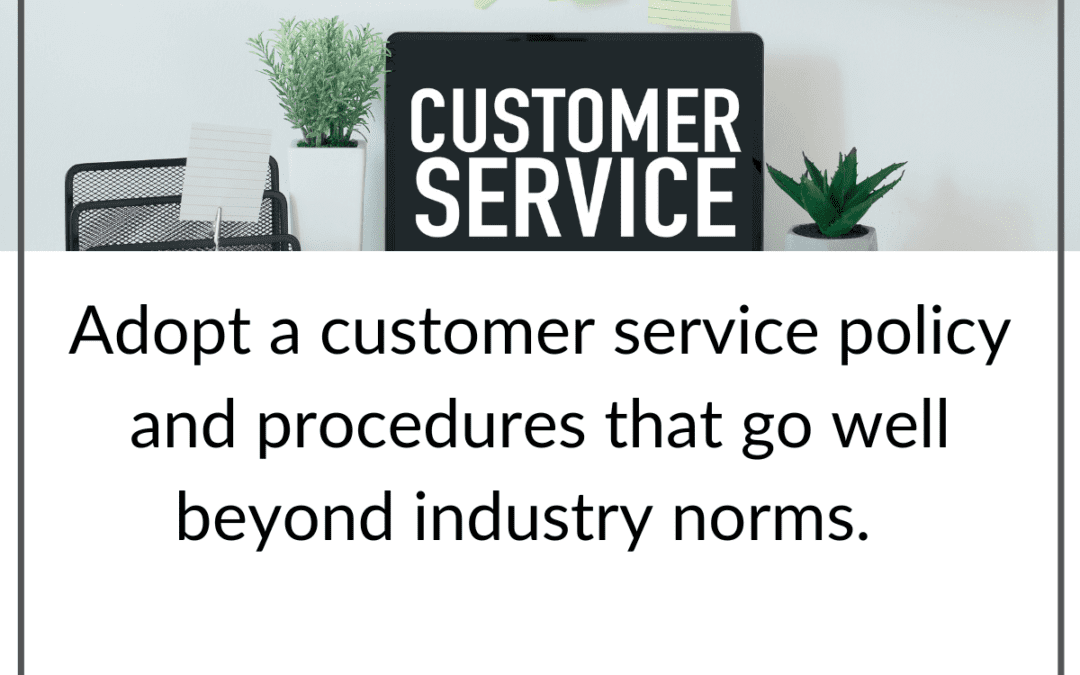 Customer Service Policy