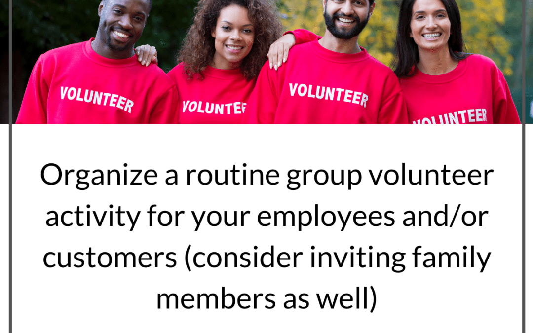 Group Volunteer Activity