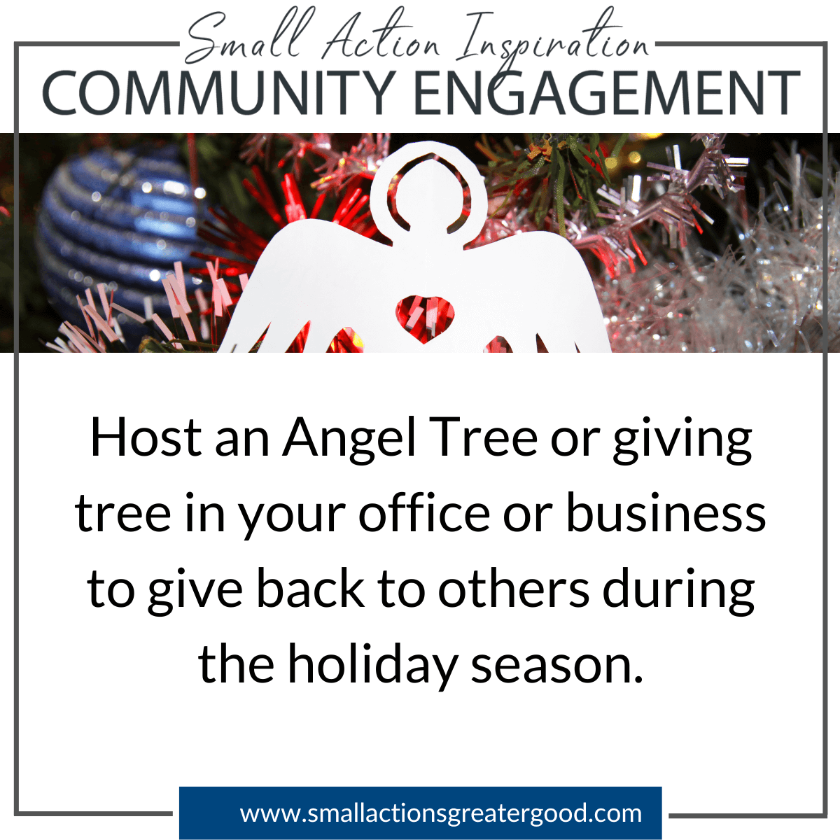 Host an Angel Tree (or Giving Tree)