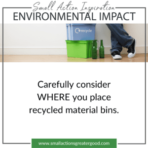 Small Actions Directory - How to Do Good Through Your Small Business 10 Recyclables Location