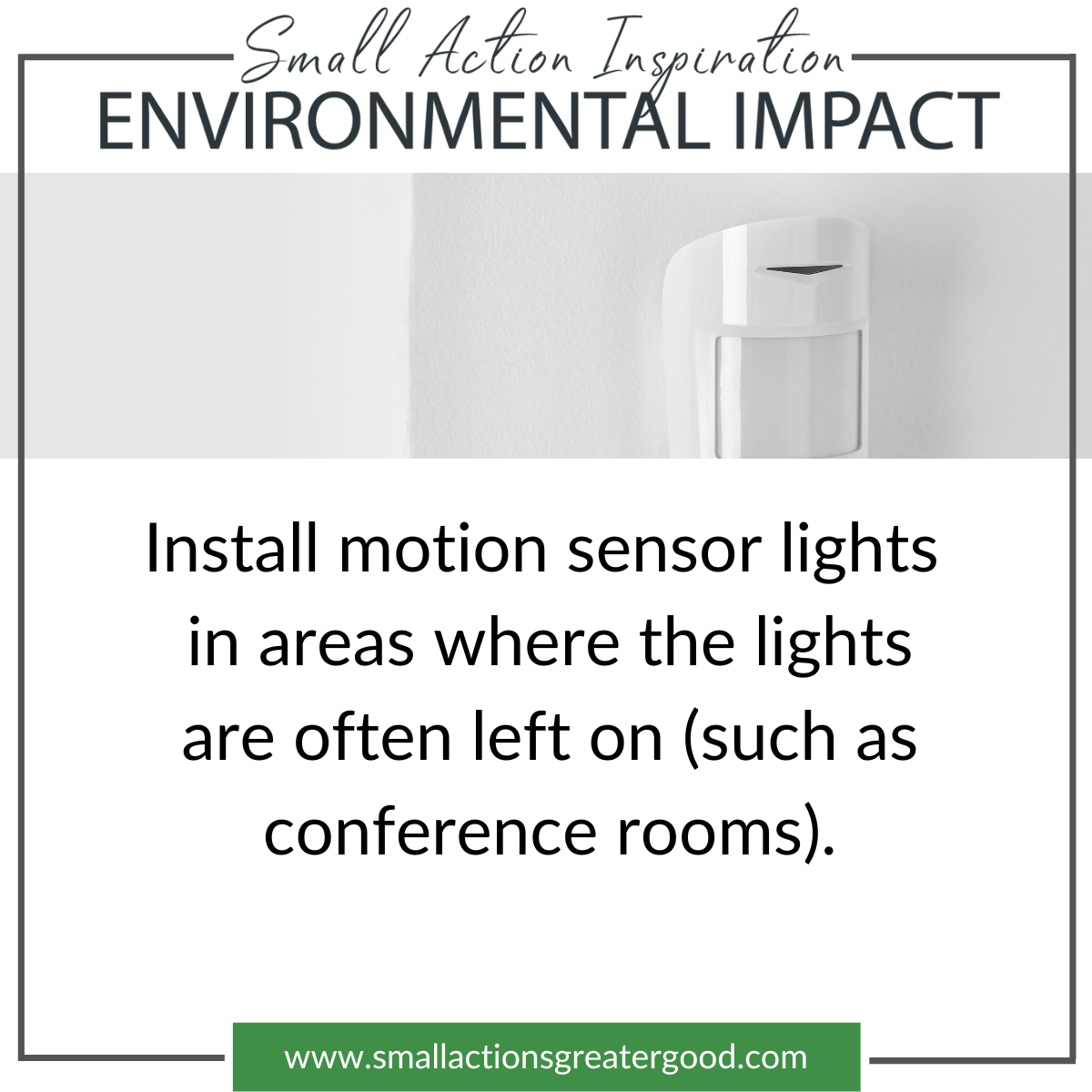 Motion Sensor Lights