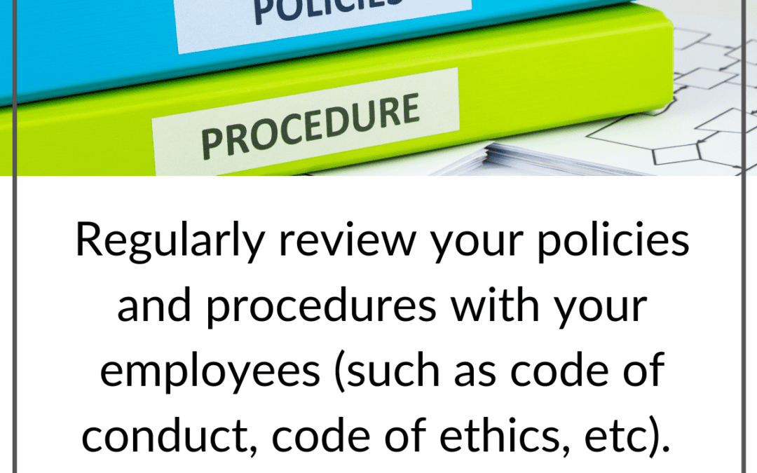 Policies and Procedures Review