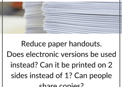 Paper Handouts