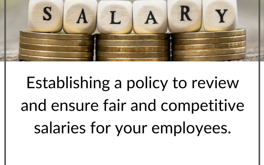 Fair and Competitive Salaries