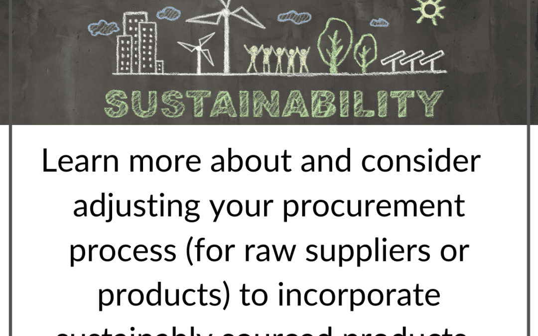 Sustainably Sourcing